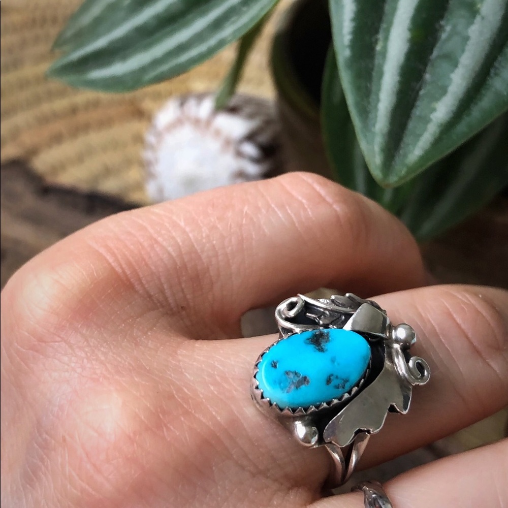 Gorgeous Navajo Turquoise Ring